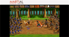 Desktop Screenshot of martialstudio.com